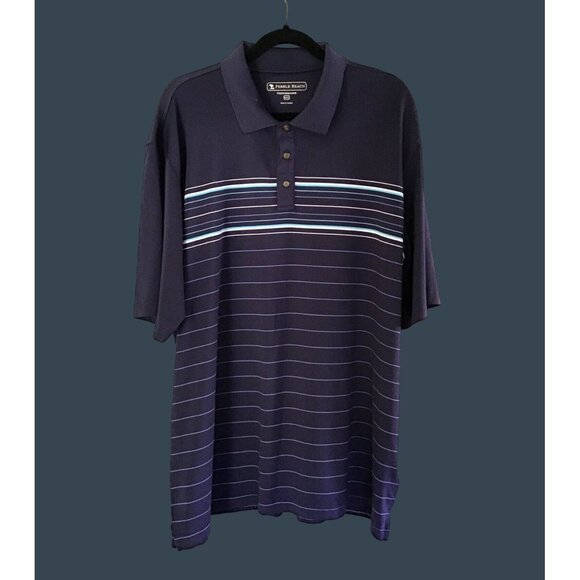 PEBBLE BEACH- MENS PERFORMANCE POLO LIGHT WEIGHT SHIRT SIZE 2XL